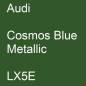 Preview: Audi, Cosmos Blue Metallic, LX5E.